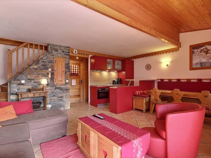Gîte pour 6 personnes, avec piscine dans Aime 2000 - 4