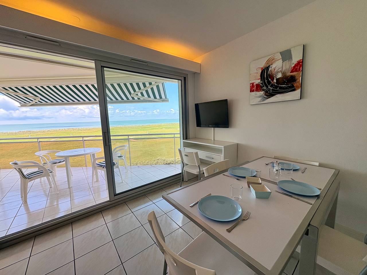 Ganze Wohnung, Gemütliche Wohnung, Meer- und Golfblick - 4 Pers. in Saint-Jean-de-Monts, Vendée