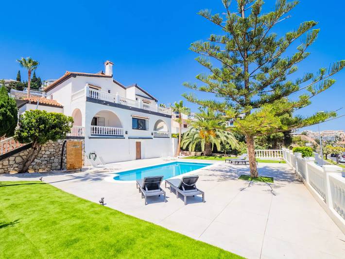 Villa voor 8 personen, met tuin in Benalmádena