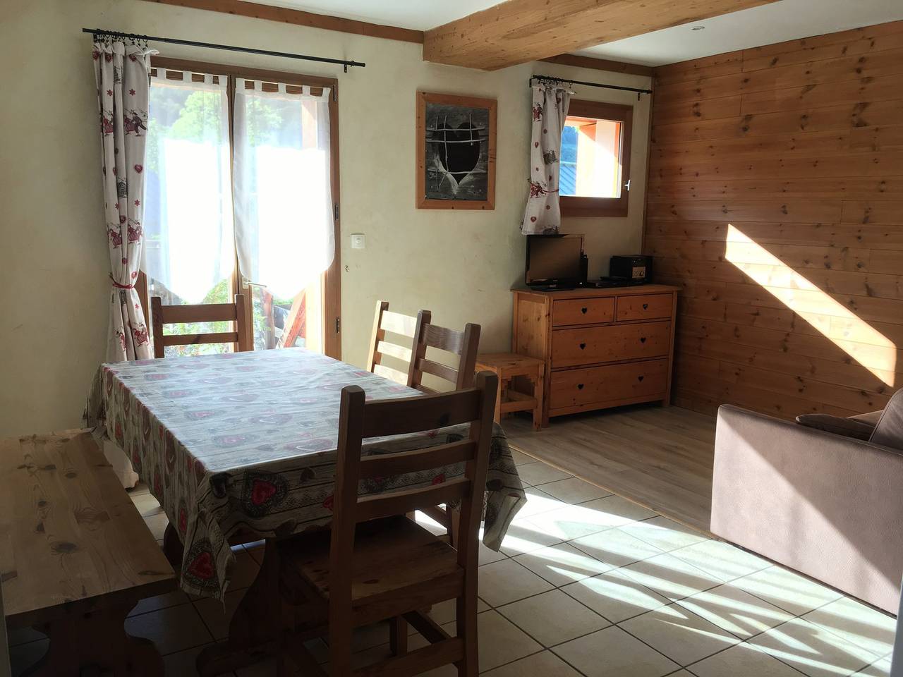 Appartement entier, 3 pièces 6 personnes exposé Est in Valloire, Région de Saint-Jean-de-Maurienne