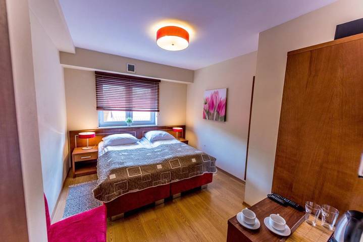 Bed & breakfast dla 2 osób, z widok i taras w Jezioro Białe