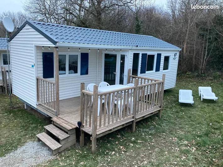 Camping pour 5 personnes, avec jardin