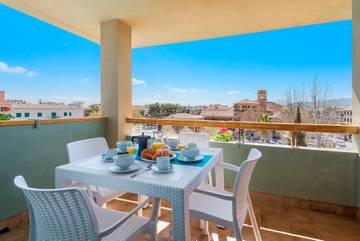 Apartment in Playa del Port de Pollença, Pollença für 4 