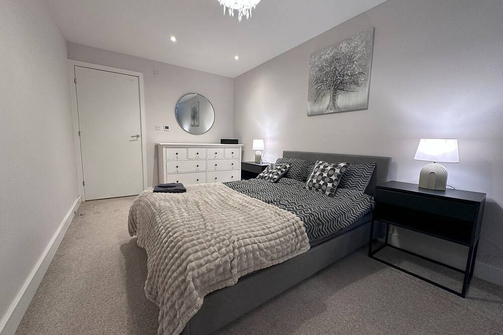 Apartamento entero, Cosy 1 bed apartment with Wifi in Stevenage Town Centre in Stevenage, Hertfordshire