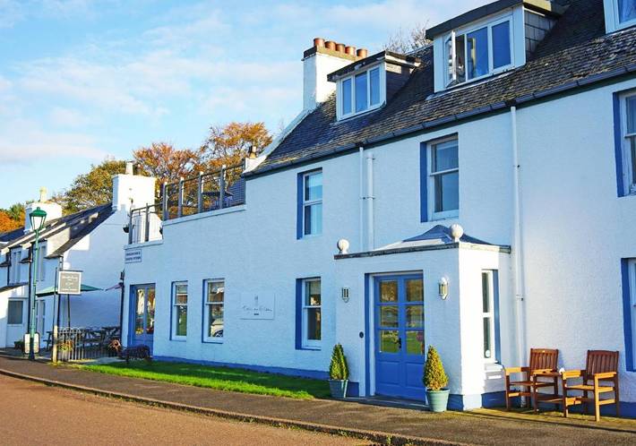 Hôtel pour 2 personnes, avec terrasse dans Shieldaig