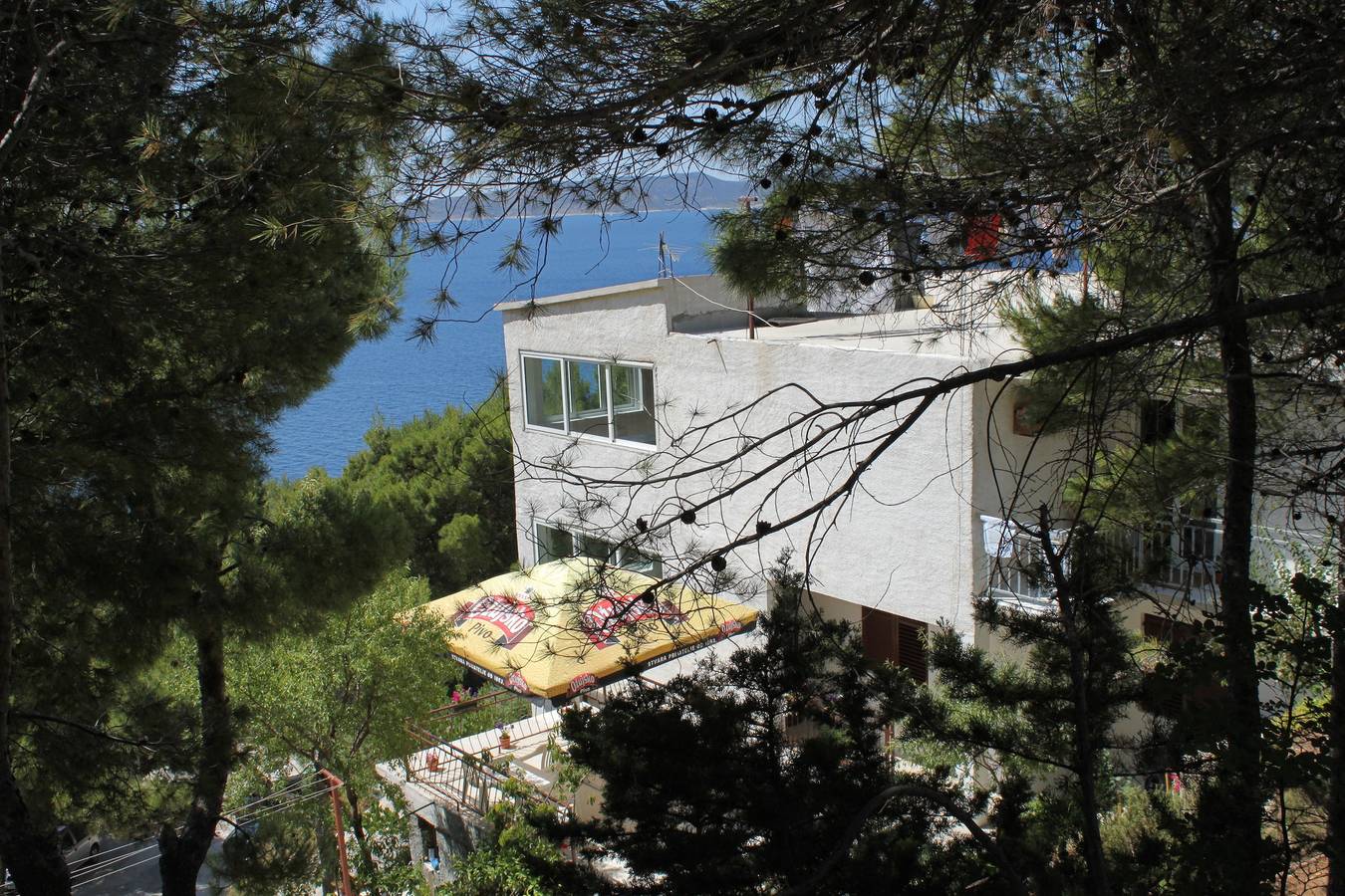 Hel leilighet, Studio flat with balcony and sea view Brela, Makarska As-6895-c in Brela, Makarska Riviera