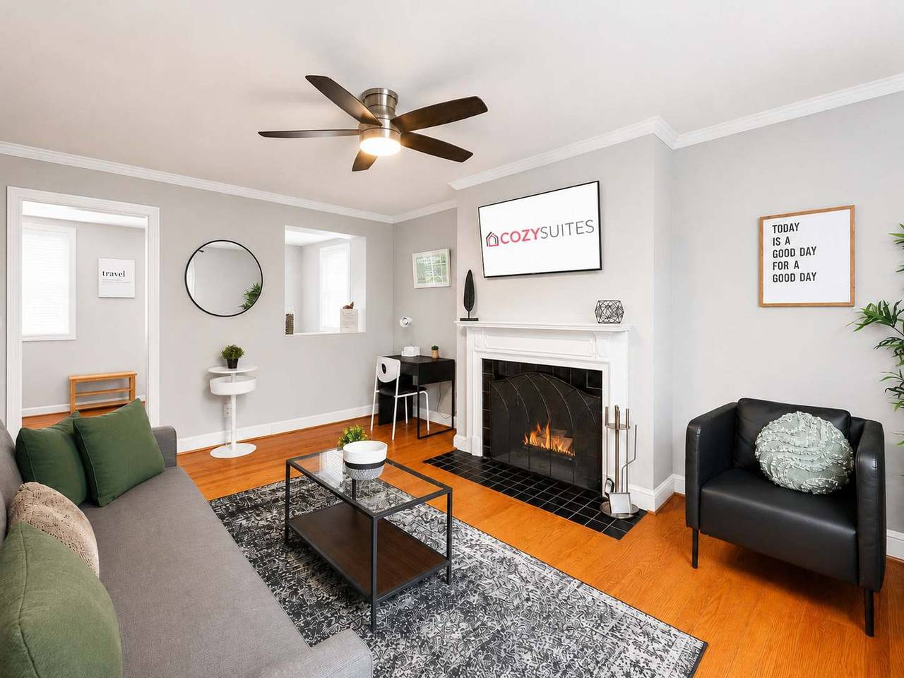 Apartamento entero, Charming Townhouse Retreat by Cozysuites in Alexandria (Virginia), Alexandria City