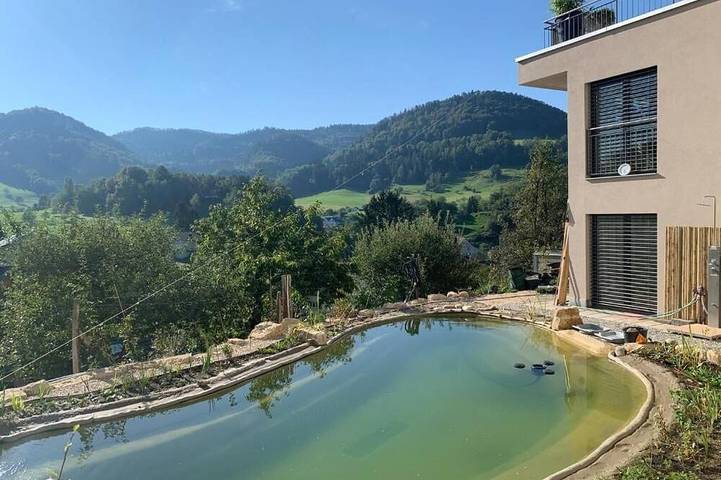 B&B für 3 Personen, mit Garten und Pool in der Schweiz