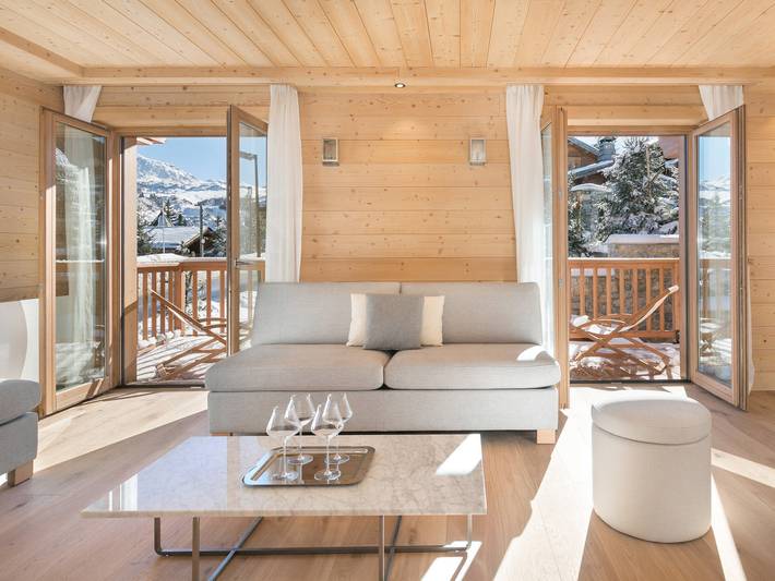 Chalet pour 6 personnes, avec piscine dans Courchevel 1850