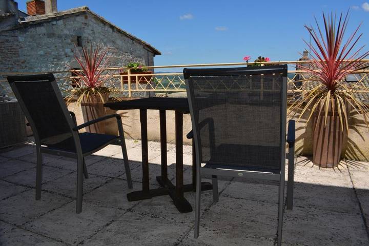 Hôtel pour 2 personnes, avec vue ainsi que terrasse et piscine, animaux acceptés à Castelnau-de-Montmiral - 3