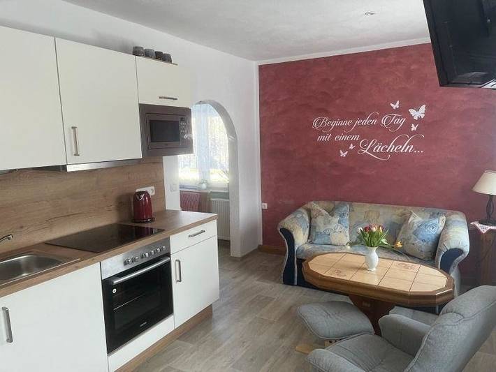 Ferienhaus für 4 Personen, mit Garten im Erzgebirge
