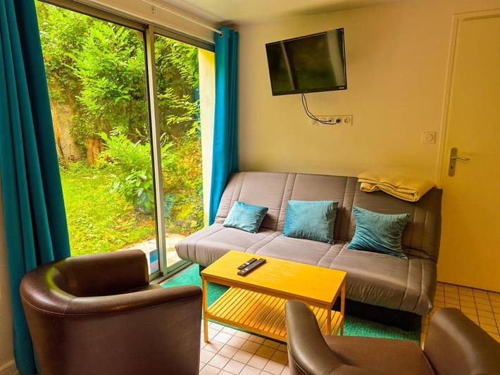 Appartement de vacances pour 4 personnes, avec jardin et vue