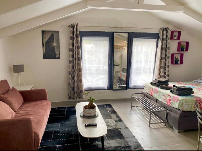 Gîte pour 2 personnes, avec vue et jardin à Tassin-la-Demi-Lune - 4