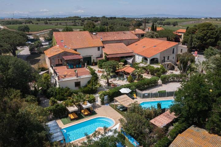 Maison d’hôte pour 8 personnes, avec piscine ainsi que jardin et bassin pour enfant, adapté aux familles à Canet-en-Roussillon - 3