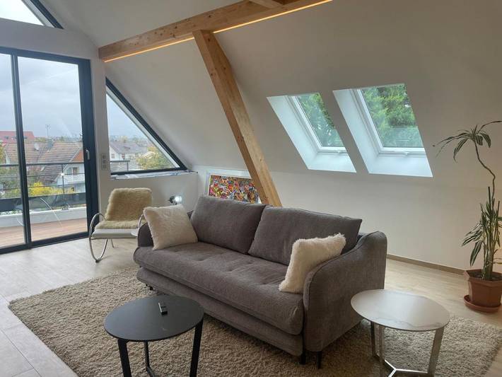 Gîte pour 4 personnes, avec jacuzzi et jardin, adapté aux familles à Wettolsheim - 2