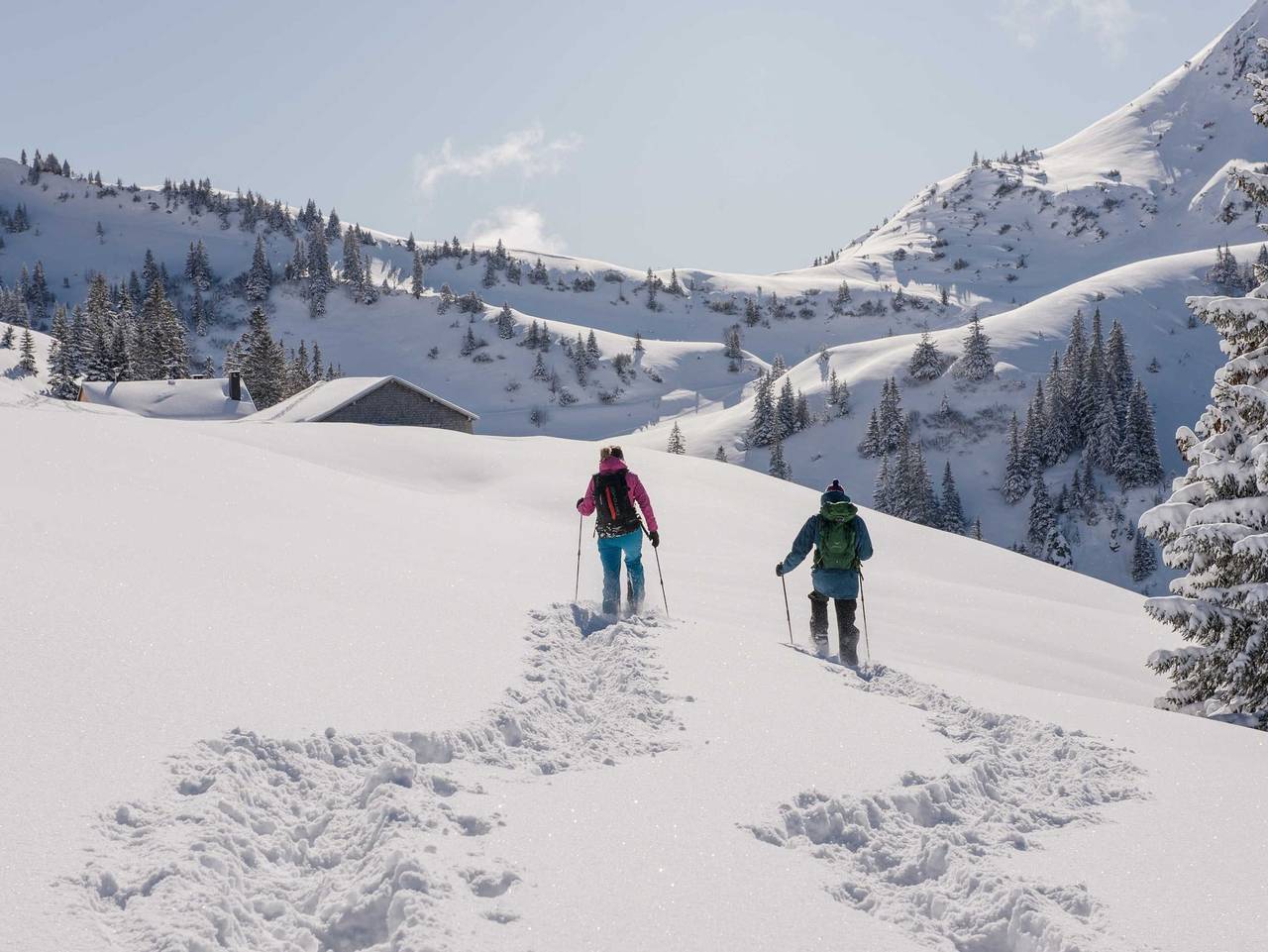 Hotel Tyrol am Haldensee - Doppelzimmer Feuerlilie in Grän, Allgäuer Alpen (Österreich)