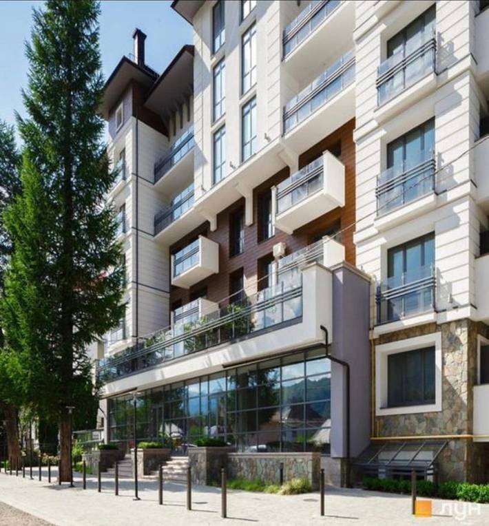 Ferienwohnung für 4 Personen, mit Balkon und Ausblick in der Ukraine