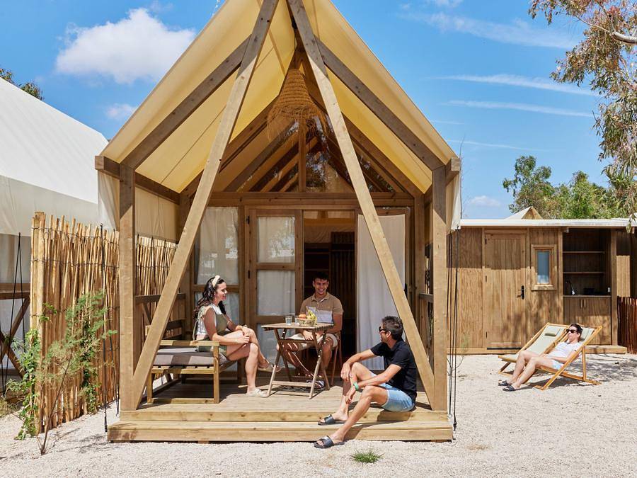 Camping Taiga Delta de l'Ebre - Tienda de lona y madera 4 personas - Senyoret in Tierras del Ebro, Delta del Ebro