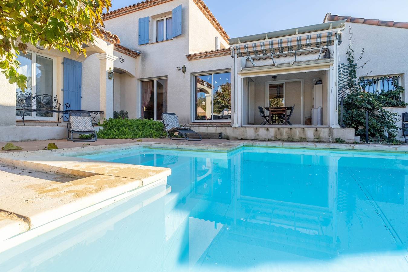Chambre d’hôtes avec piscine privée, Wi-Fi et climatisation in Puisserguier, Côte méditerranéenne (France)