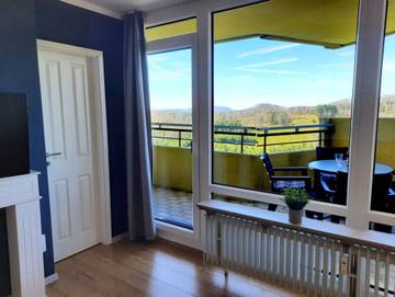 Ferienwohnung für 4 Personen, mit Balkon und Sauna sowie Pool in Hohegeiß