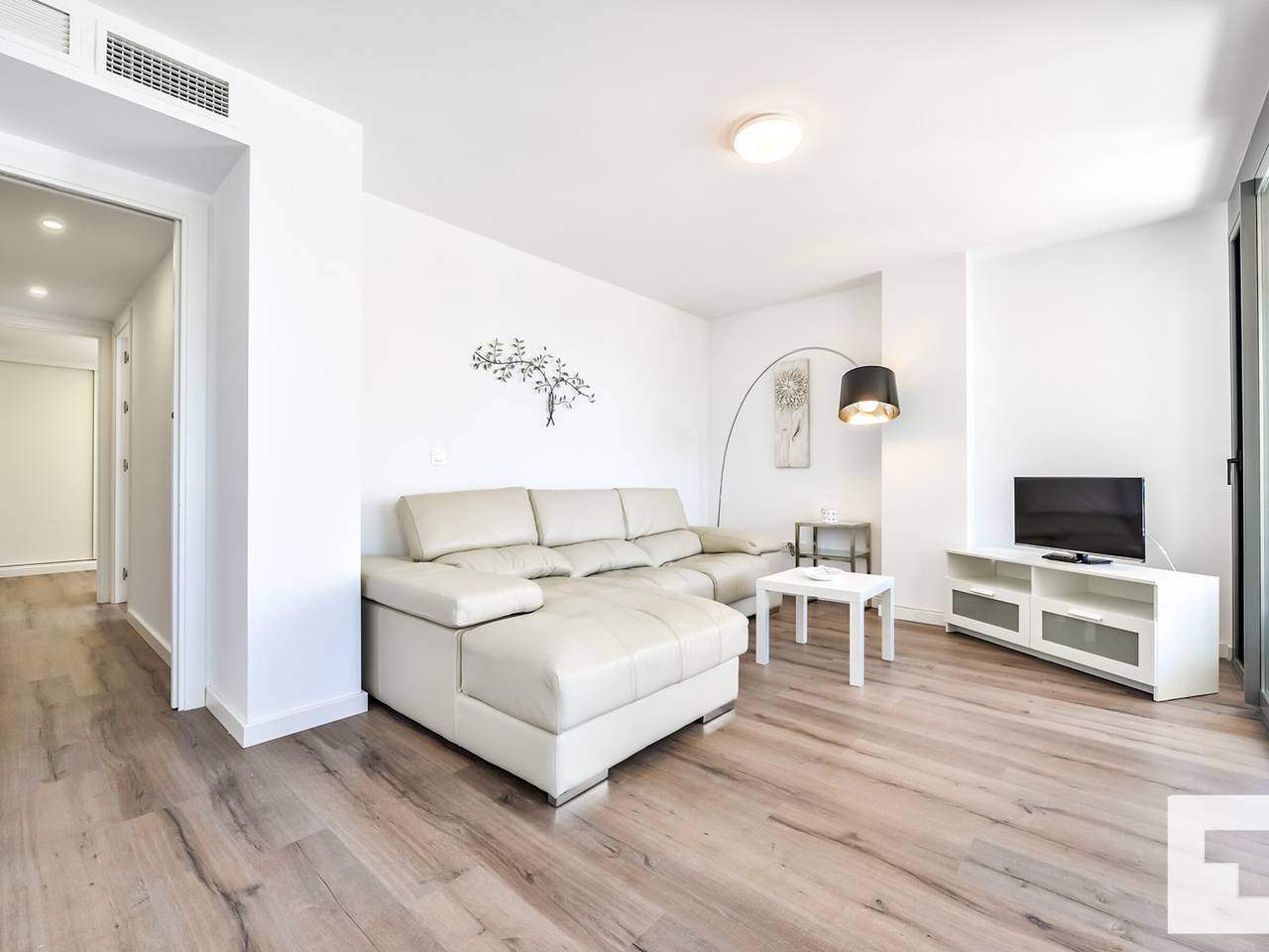 Appartement entier, Appartement moderne à Calpe avec piscine, climatisation et Wi-Fi in Vieille ville de Calpe, Calpe