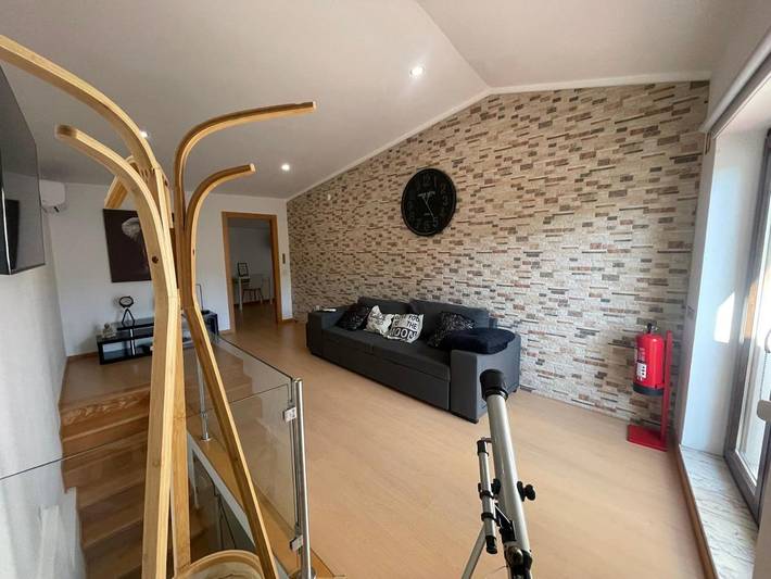 Gîte pour 9 personnes, avec balcon dans Miranda do Corvo