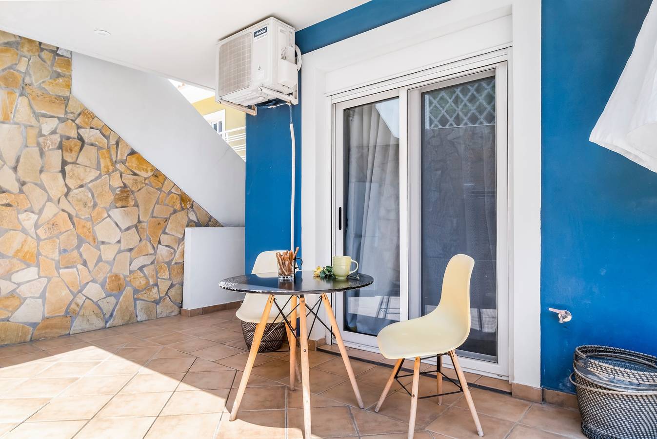 Ganze Wohnung, Ferienwohnung 'Oceanida Aelia Room 2' mit Gemeinschaftspool und Wlan in Nikiana, Alexandros