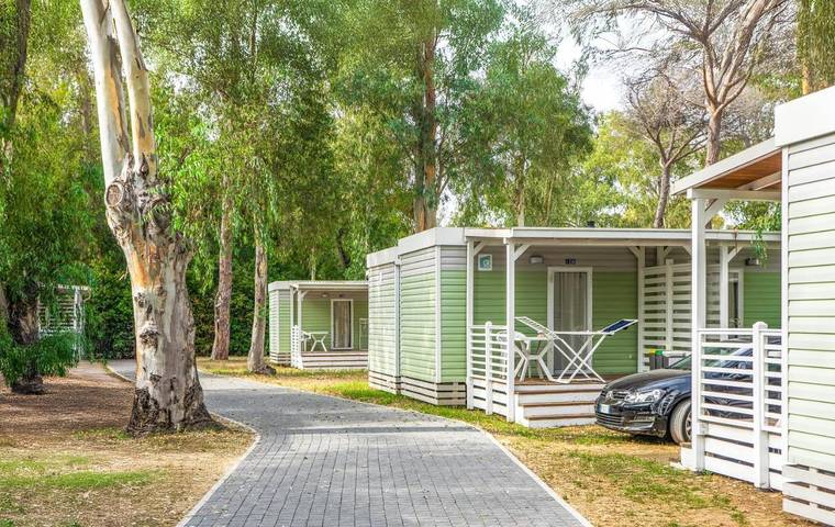 Camping pour 6 personnes, avec piscine et jardin, animaux acceptés à Rome - 2