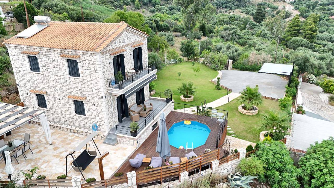 Villa Panorama in Xiromero, Región de Aetolia-Acarnania