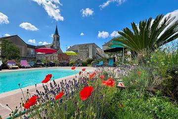 Gîte pour 12 personnes, avec jardin à Migné