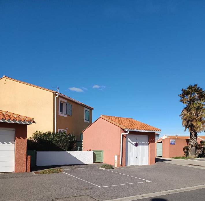 Location de vacances pour 4 personnes, avec vue et jardin dans Leucate naturiste - 4