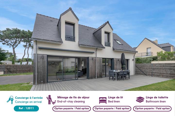 Location de vacances pour 7 personnes, avec terrasse et jardin à Piriac-sur-Mer - 2