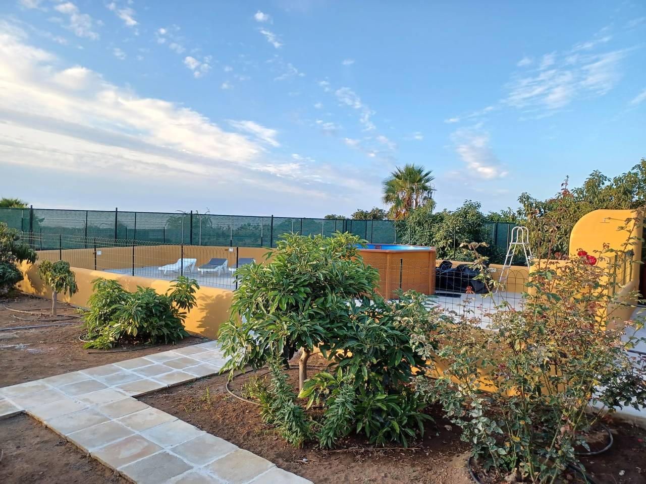 Casa de vacaciones "Casas Quemahierro" con vistas, Wi-Fi, piscina y jardín in La Mancha, Icod de los Vinos