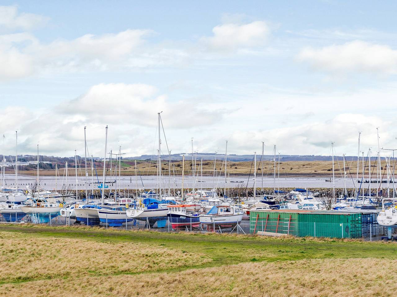 Marina View in Amble, Northumberland