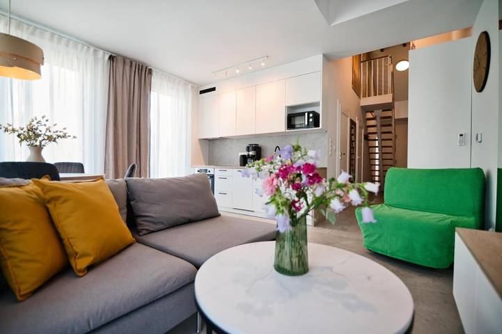 Apartament wakacyjny dla 6 osób, z balkon i sauna - 1