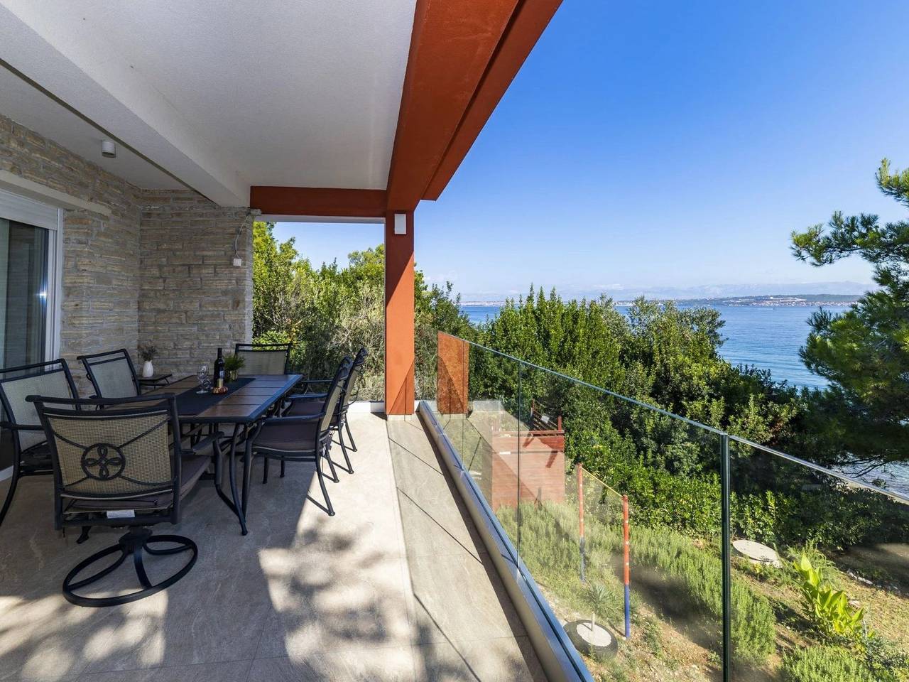 Strandnahe Villa Karmen Adriatica in Kukljica, Insel Ugljan