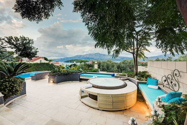 Villa Korkyra mit Pool in Lumbarda, Korcula