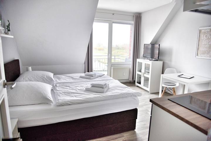 Ferienwohnung für 2 Personen, mit Balkon in Ueckermünde - 3