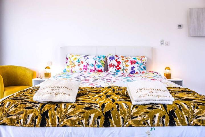 Chambre d’hôte pour 2 personnes, avec jardin ainsi que jacuzzi et piscine à Mirepeisset