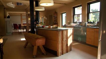 Ferienhaus für 18 Personen, mit Sauna und Garten in Vogelsang-Warsin