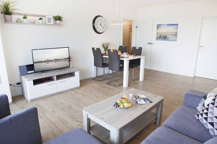 Ferienwohnung für 4 Personen, mit Balkon und Sauna in Sahlenburg - 2