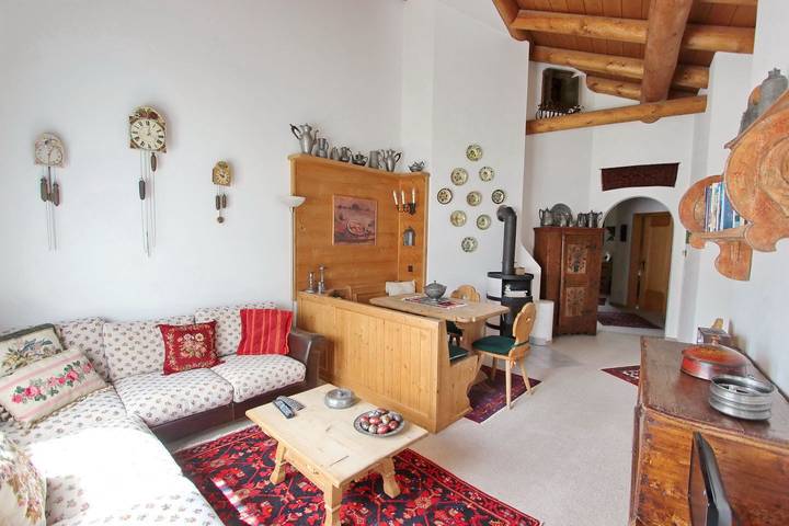 Ferienwohnung für 4 Personen, mit Balkon in Celerina