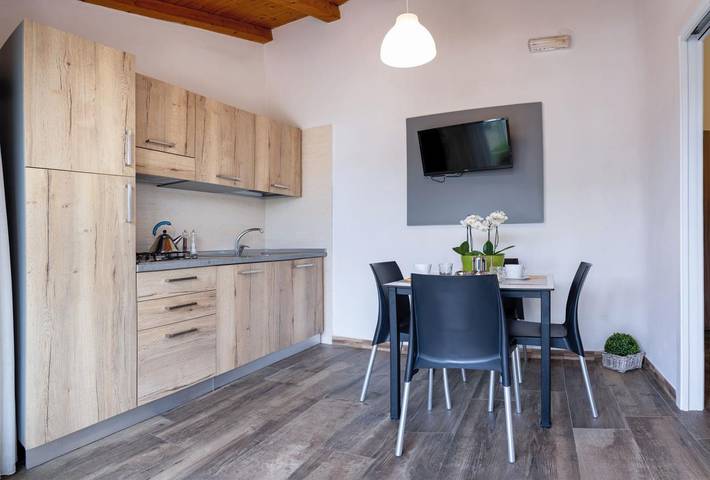 Camping Village Internazionale Sottomarina Bungalow A für 4 Personen in Chioggia, Laguna di Venezia
