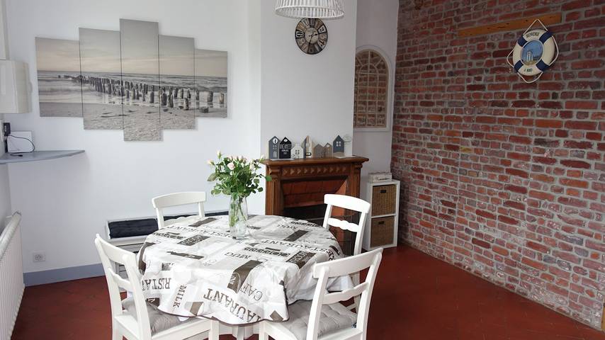 Gîte pour 4 personnes, avec jardin ainsi que terrasse et sauna à Cayeux-sur-Mer - 3