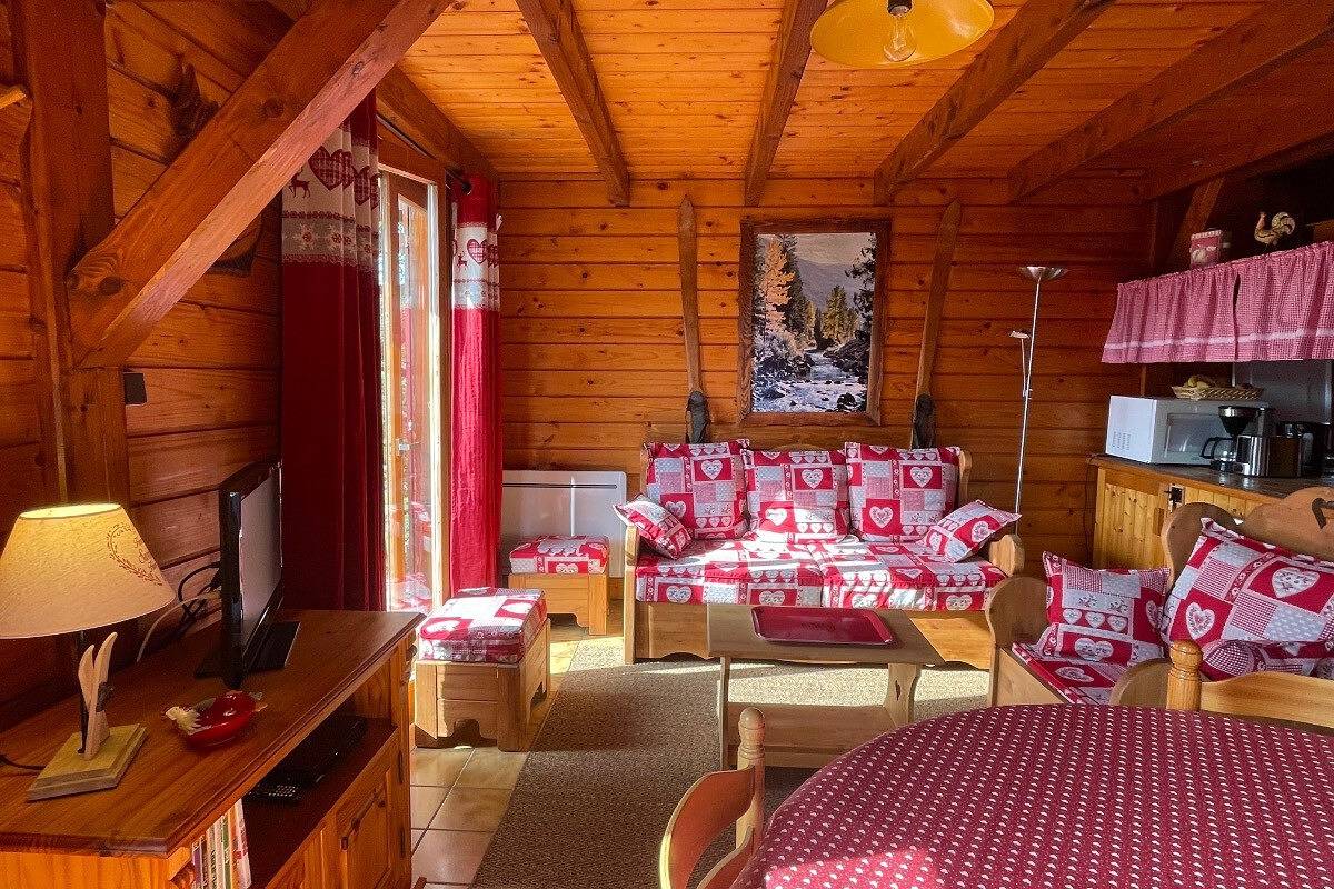 Chalet für 6 Personen mit Balkon in Xonrupt-Longemer, Regionaler Naturpark Belchen der Vogesen