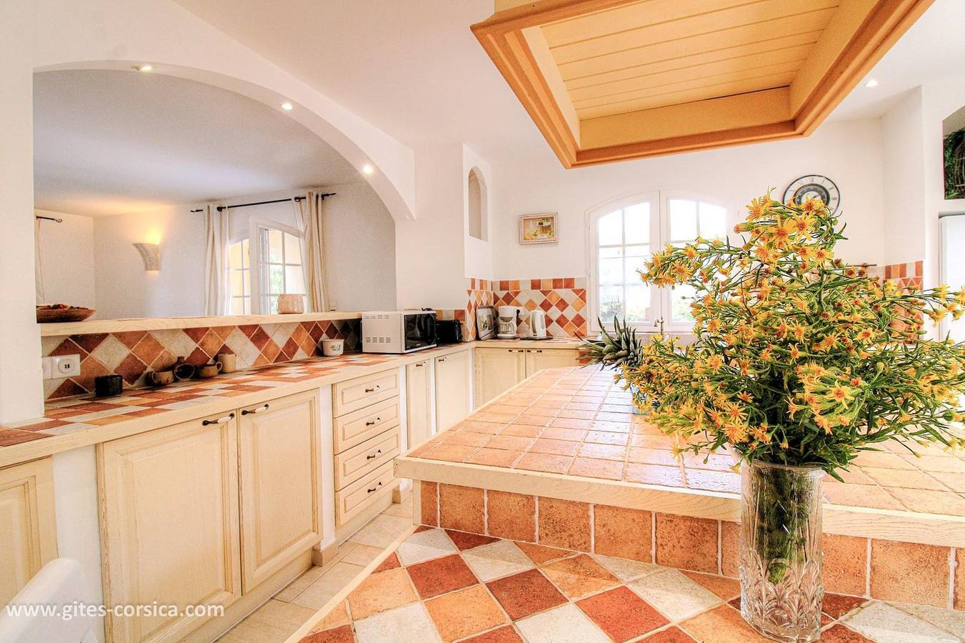 La villa des oliviers sauvages in Roccapina, Sartène