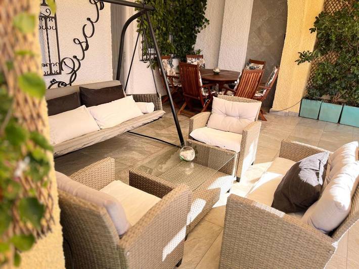 Bungalow für 6 Personen, mit Garten und Ausblick sowie Pool und Kinderpool an der Costa Cálida - 4