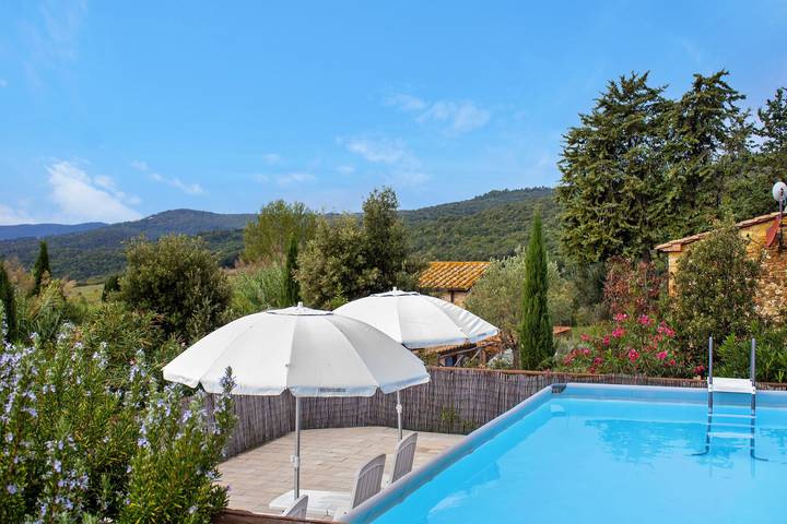Casa vacanze "Badia Vecchia" con Piscina privata e Wi-Fi in Monteverdi Marittimo, Costa degli Etruschi