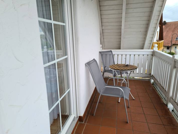 Ferienwohnung für 2 Personen, mit Balkon und Balkon/Terrasse