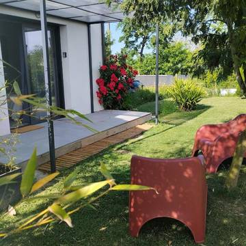 Maison d’hôte pour 4 personnes, avec vue et jardin dans Saint-Amadou